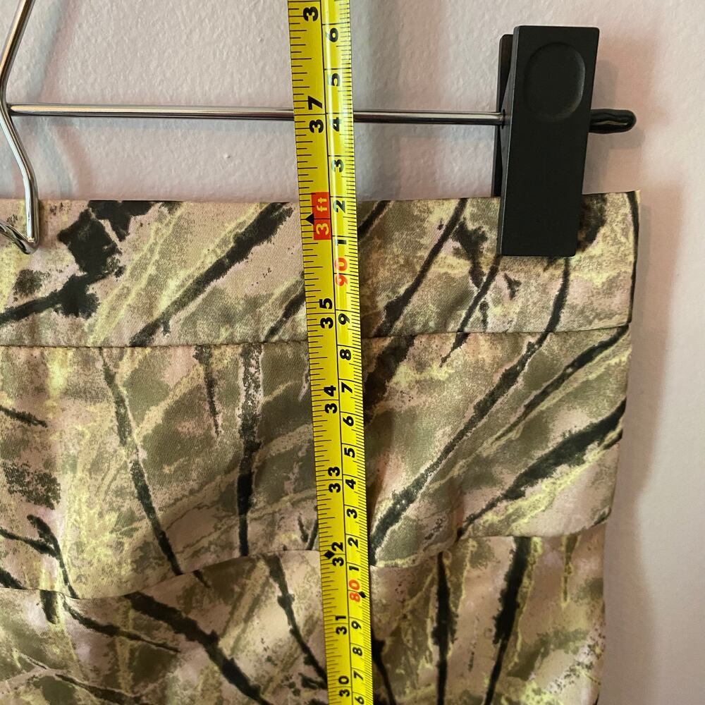 Free People Normani Bias Printed Pink Black Swirl Midi Skirt Hippie Women size 2 - Picture 7 of 8